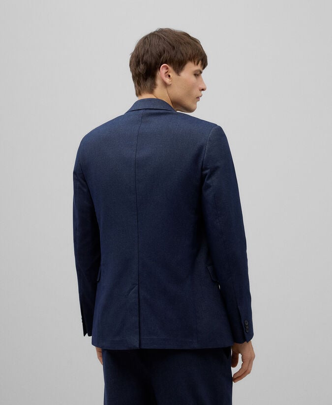Adolfo dominguez Blazer algodón azul marino hombre Los más vendidos