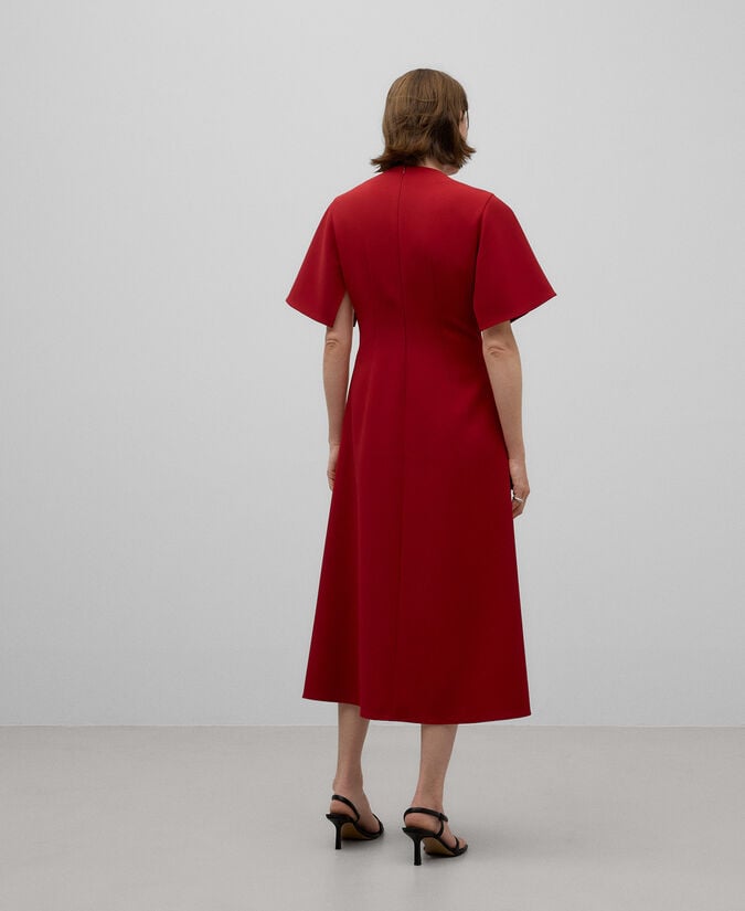 Adolfo dominguez Vestido midi evasé mujer Últimos 2 días