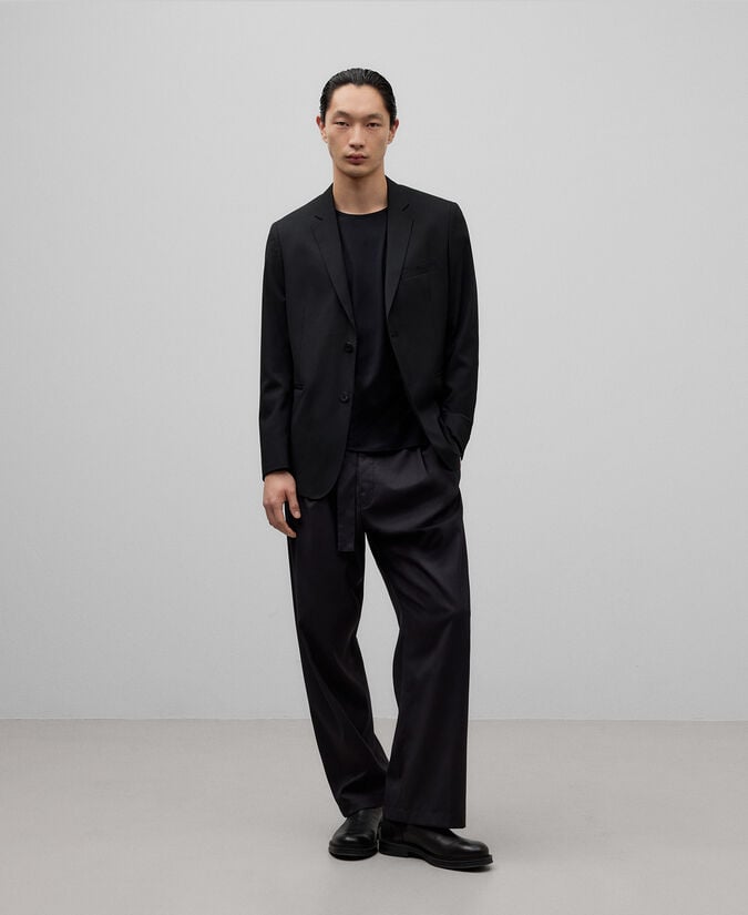Adolfo dominguez Blazer slim fit negro hombre