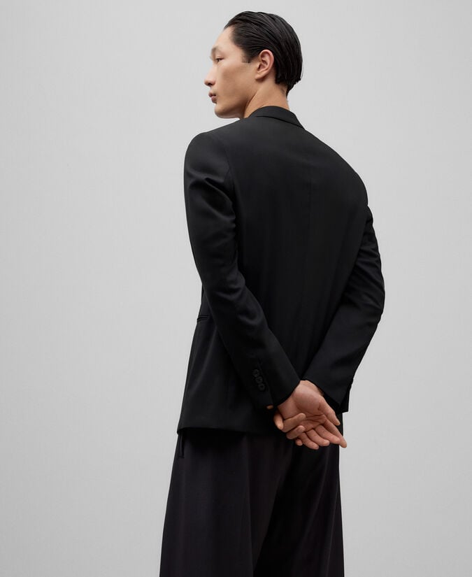 Adolfo dominguez Blazer slim fit negro hombre Solo queda un día