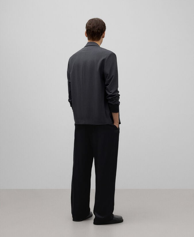 Adolfo dominguez Blazer cruzada gris marengo hombre Liquidación