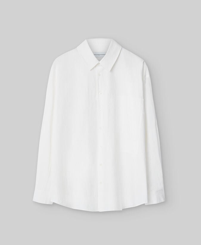 Adolfo dominguez Camisa algodón maxibolsillo hombre Outlet online