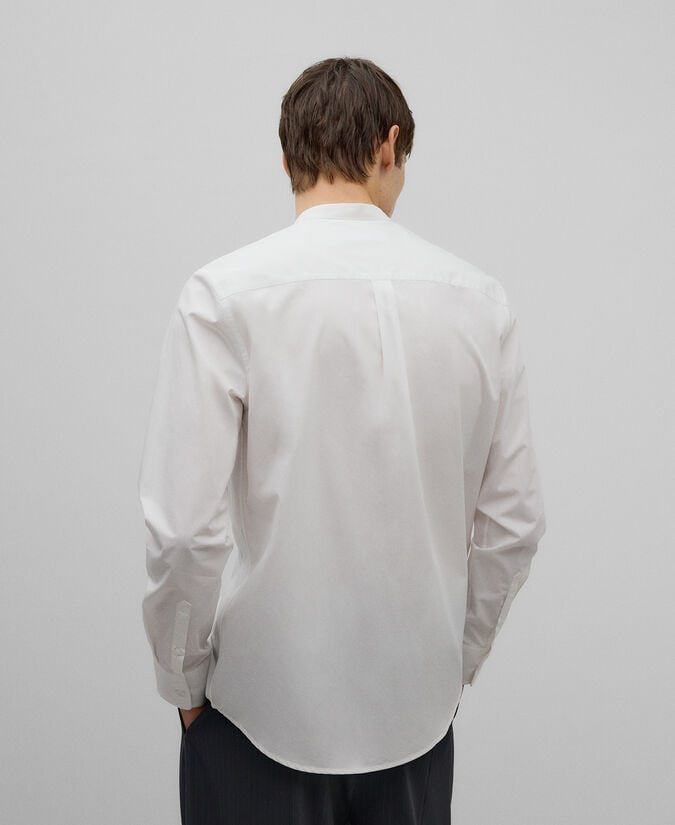 Adolfo dominguez Camisa cuello mao popelín hombre Ofertas