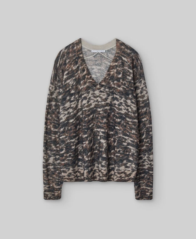 Adolfo dominguez Jersey estampado animal mujer Tienda