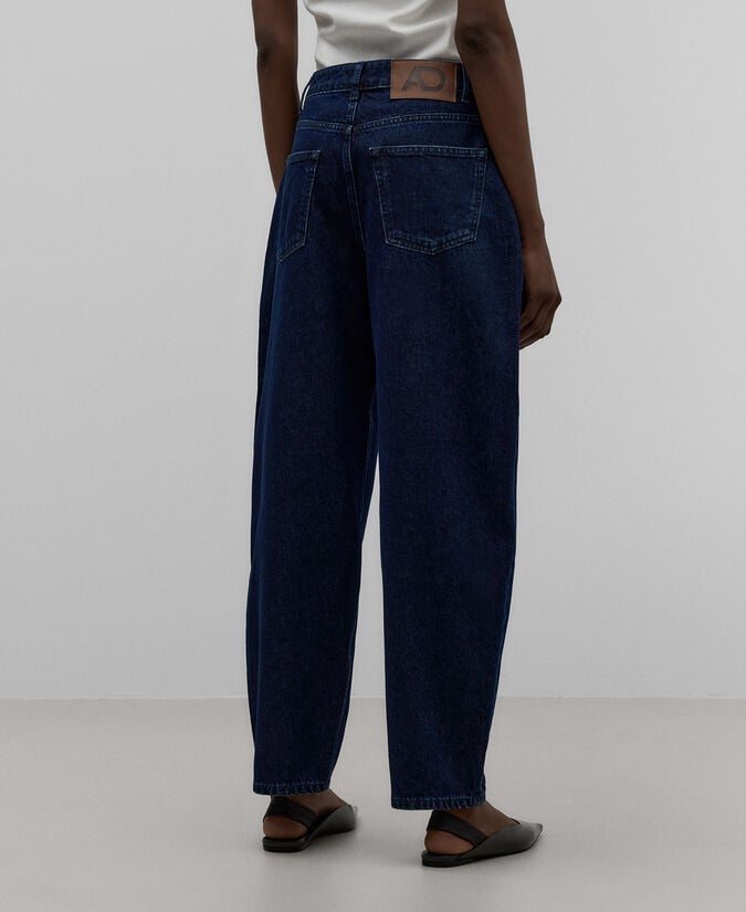 Adolfo dominguez Pantalón denim algodón carrot fit mujer Últimos 2 días