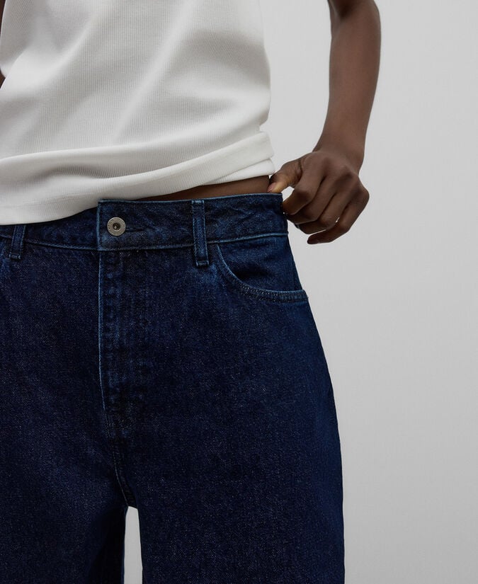 Adolfo dominguez Pantalón denim algodón carrot fit mujer Últimos 2 días