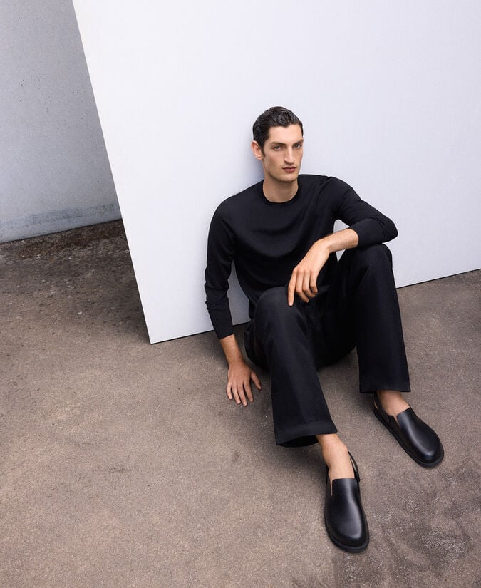 Adolfo dominguez Zueco en piel made in Spain hombre Descuentos del mes