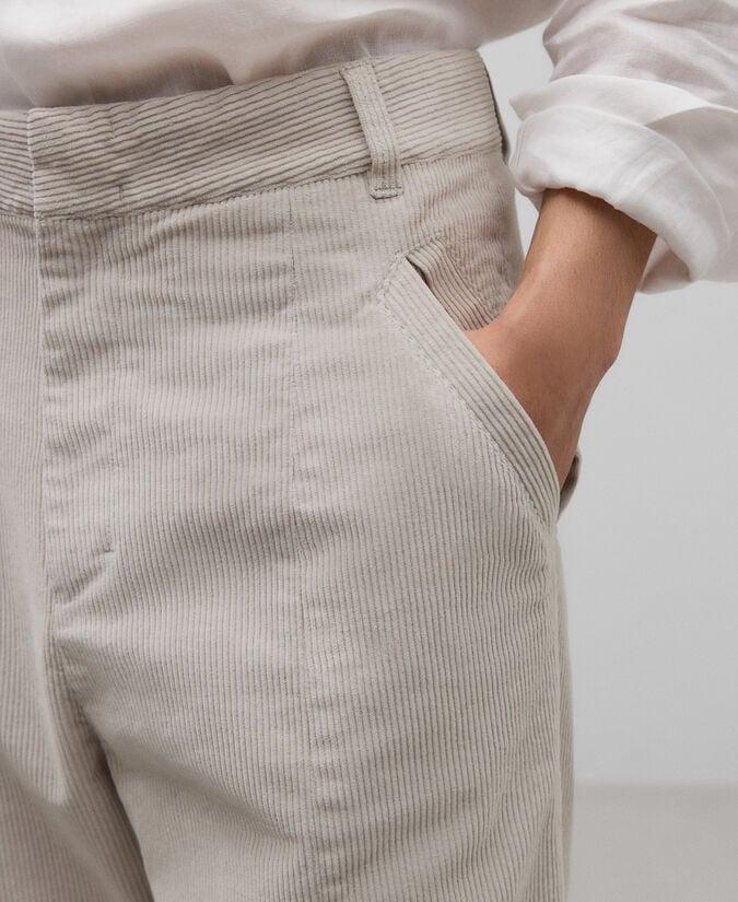 Adolfo dominguez Pantalón carrot fit pana hombre Gran oferta
