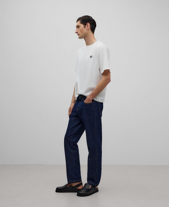 Adolfo dominguez Pantalón en denim de algodón hombre