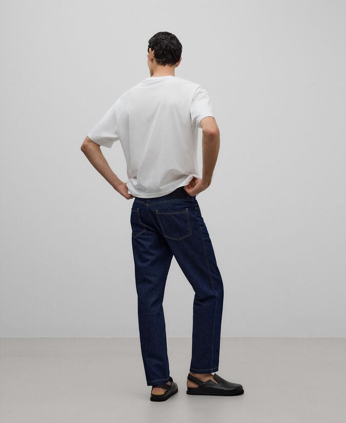 Adolfo dominguez Pantalón en denim de algodón hombre Último día