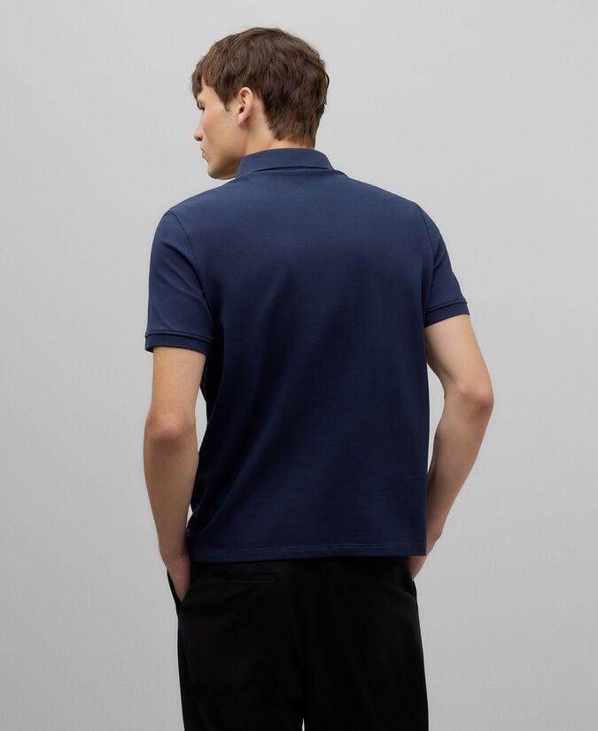 Adolfo dominguez Polo algodón mercerizado hombre Ofertas de temporada
