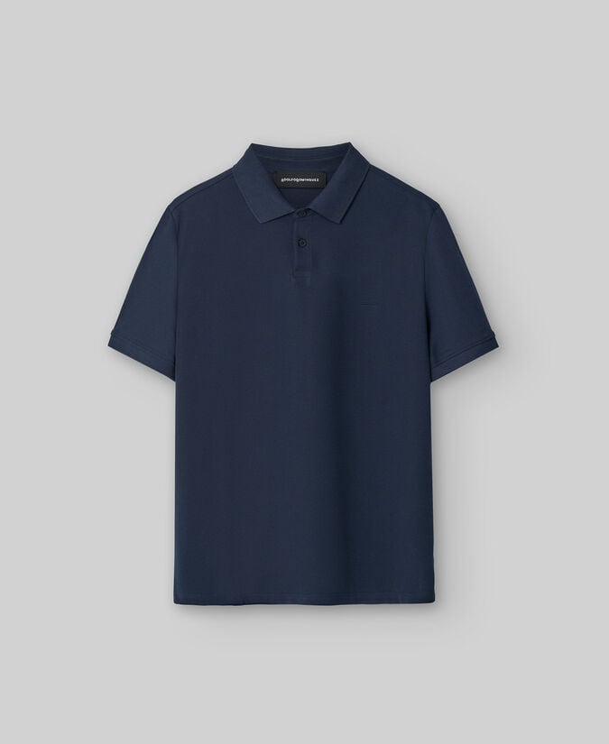 Adolfo dominguez Polo algodón mercerizado hombre Ofertas de temporada