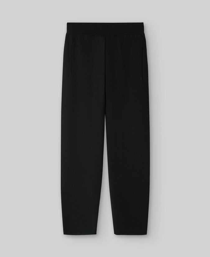 Adolfo dominguez Pantalón banana punto goma negro mujer Outlet online