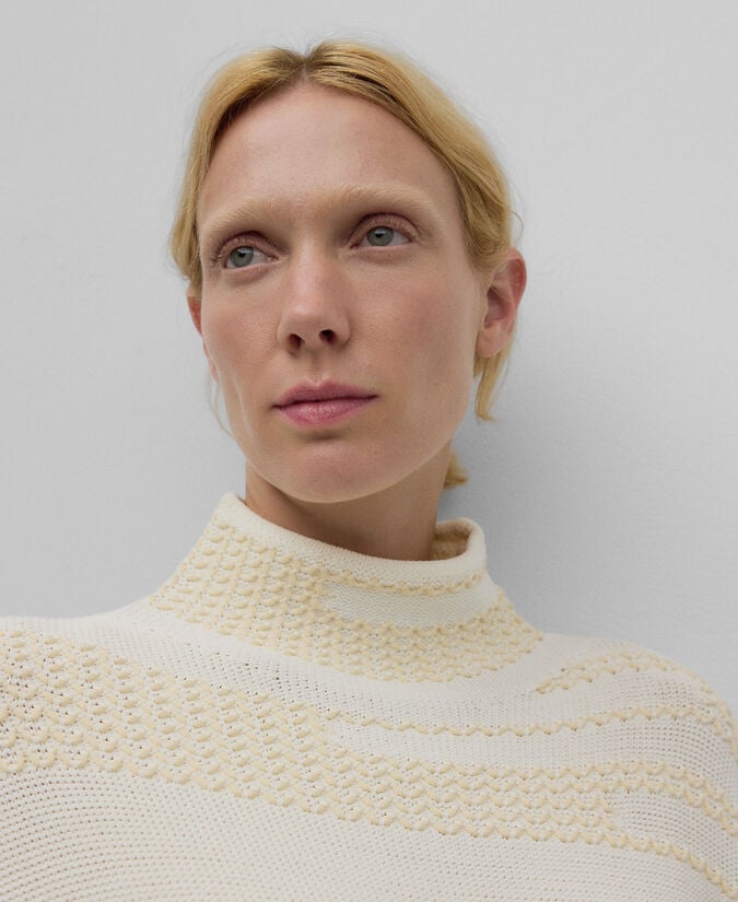 Adolfo dominguez Capa asimétrica jacquard mujer Tienda