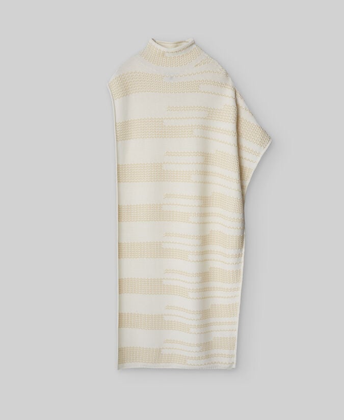 Adolfo dominguez Capa asimétrica jacquard mujer Tienda