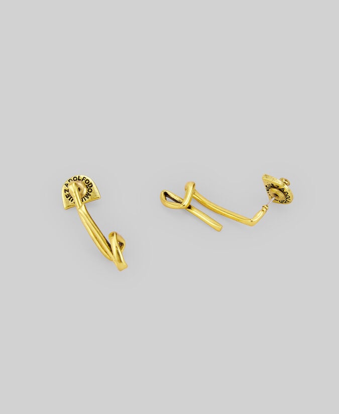 Adolfo dominguez Pendientes dorados mujer