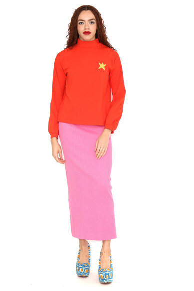 Agatha ruiz de la prada CAMISETA CA NARANJA ESTRELLA Oferta exclusiva