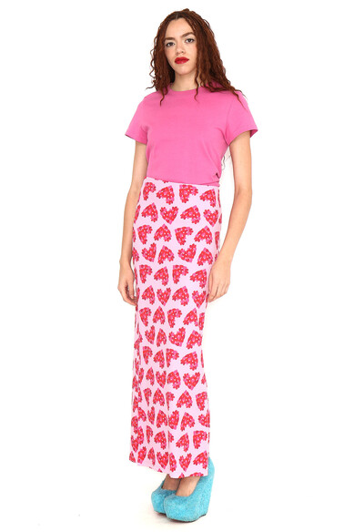 Agatha ruiz de la prada FALDA CANALE CORAZON PETALOS Rebajas de fin de temporada