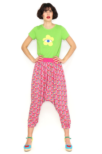 Agatha ruiz de la prada PANTALON ESTAMPADO TIRO BAJO Descuento