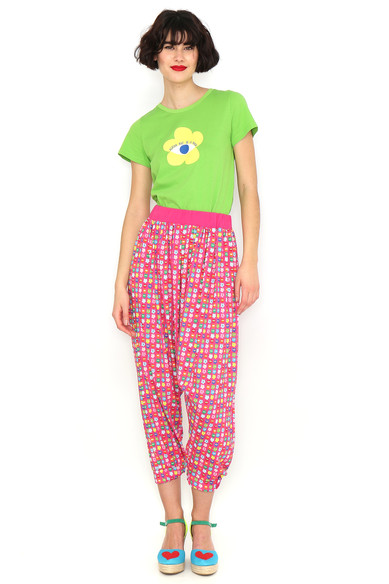 Agatha ruiz de la prada PANTALON ESTAMPADO TIRO BAJO Descuento