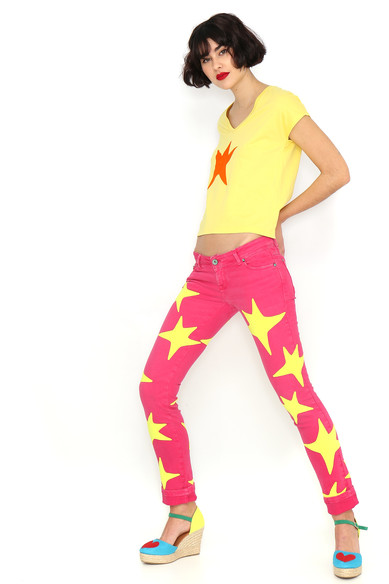Agatha ruiz de la prada CAMISETA ESTRELLA NARANJA Rebajas online