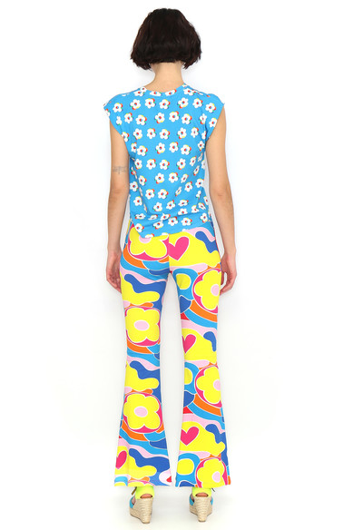 Agatha ruiz de la prada CAMISETA FLORES HOMBRERAS Oferta especial