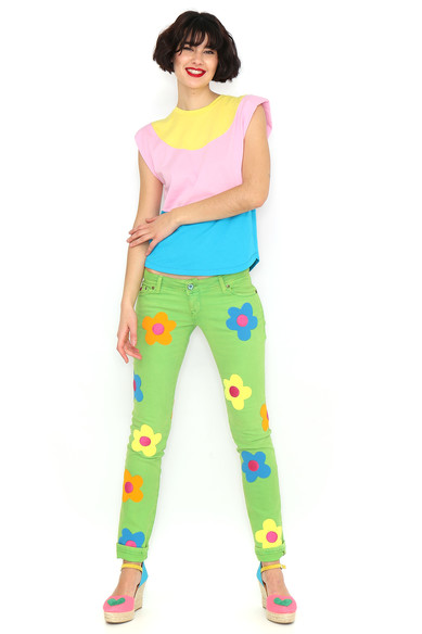 Agatha ruiz de la prada CAMISETA RAYAS HOMBRERAS Envío gratis
