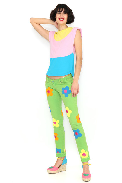 Agatha ruiz de la prada CAMISETA RAYAS HOMBRERAS Envío gratis