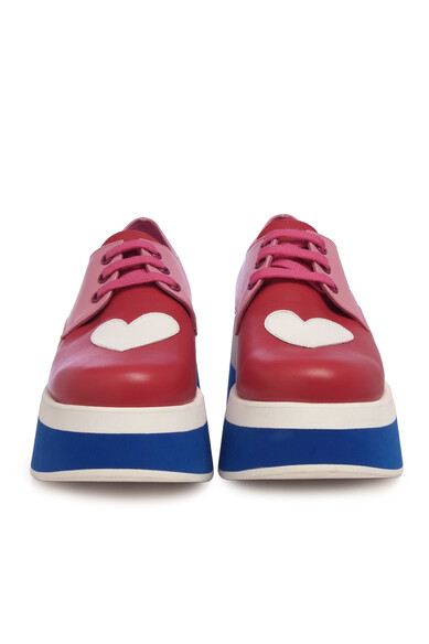 Agatha ruiz de la prada BLUCHER PLATAFORMA ROSA Superdescuento