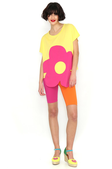 Agatha ruiz de la prada CAMISETA FLOR AMARILLA Ahorra y exporta