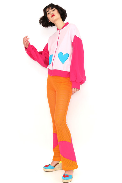 Agatha ruiz de la prada PANTALON NARANJA CALADO Oferta exclusiva