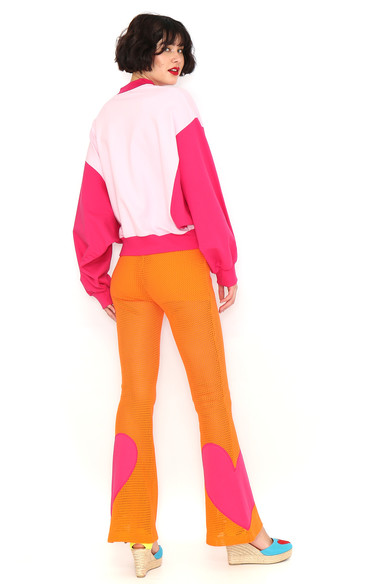 Agatha ruiz de la prada PANTALON NARANJA CALADO Oferta exclusiva