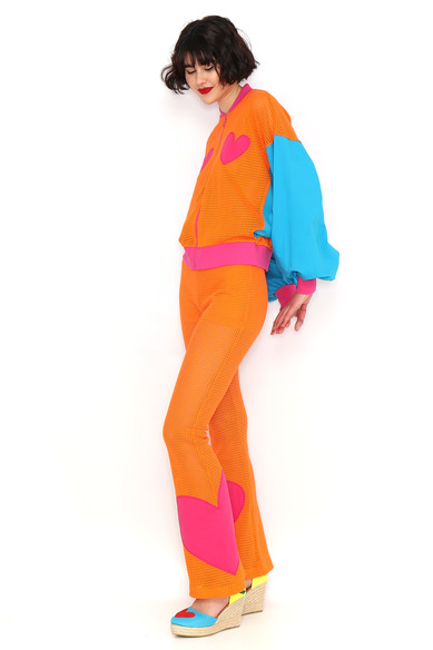 Agatha ruiz de la prada CHAQUETA CALADA NARANJA Ofertas de temporada