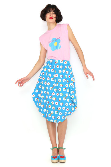 Agatha ruiz de la prada FALDA CIRCULO FLORES En línea