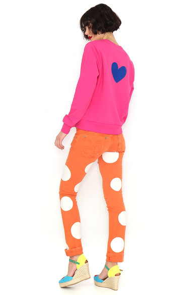 Agatha ruiz de la prada SUDADERA FUCSIA ARP Outlet online