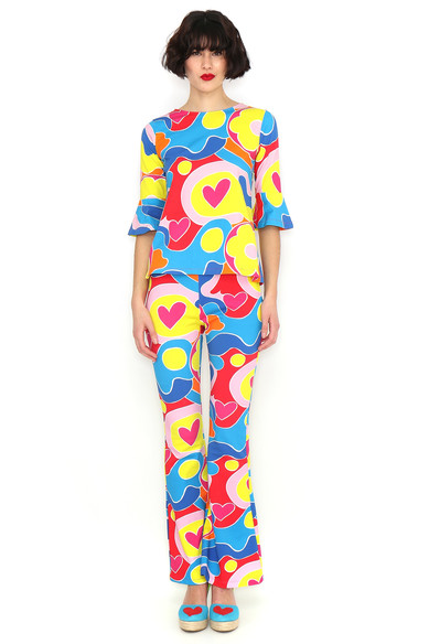 Agatha ruiz de la prada CAMISETA ESTAMPADA MANGA FRANCESA En oferta