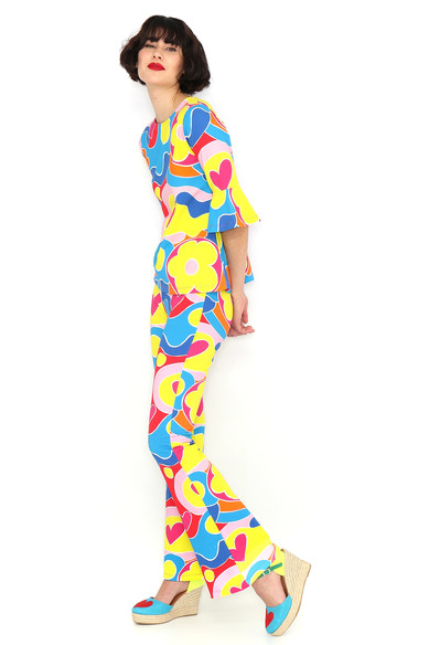 Agatha ruiz de la prada CAMISETA ESTAMPADA MANGA FRANCESA En oferta
