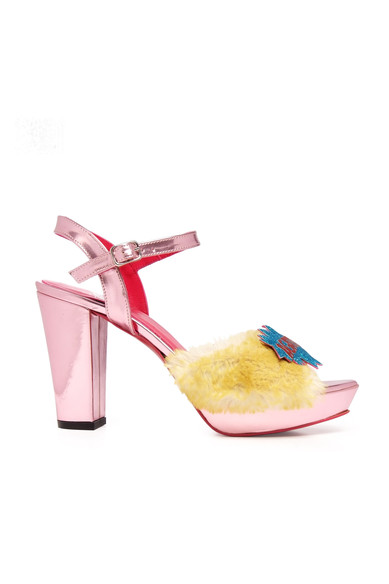Agatha ruiz de la prada SANDALIA ROSA PELO Liquidación