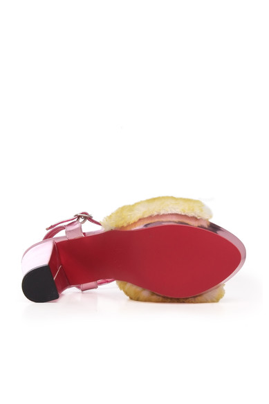Agatha ruiz de la prada SANDALIA ROSA PELO Liquidación