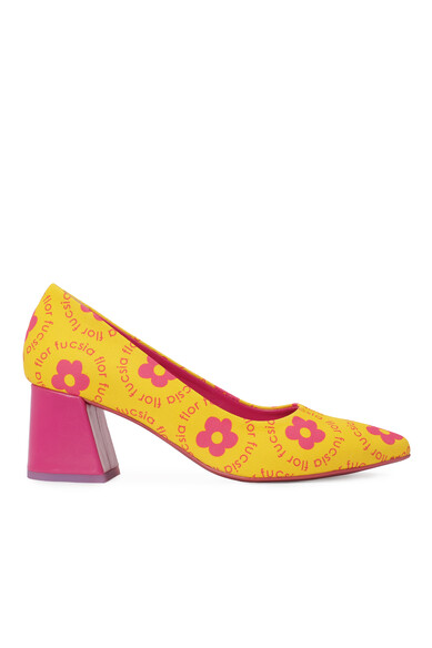 Agatha ruiz de la prada ZAPATO SALON AMARILLO Envío gratis