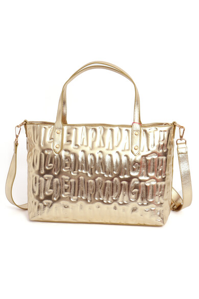 Agatha ruiz de la prada BOLSO DORADO ARP Promoción por tiempo limitado