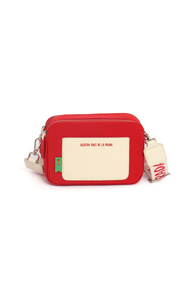 Agatha ruiz de la prada BOLSO BANDOLERA ROJO ARP Solo hoy
