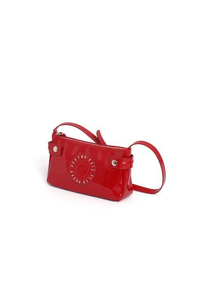 Agatha ruiz de la prada BOLSO BANDOLERA ROJO CHAROL Oferta especial de fábrica