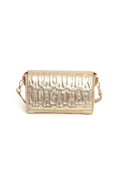 Agatha ruiz de la prada BOLSO BANDOLERA DORADO Promoción trimestral