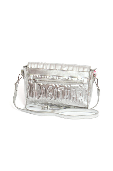 Agatha ruiz de la prada BOLSO BANDOLERA PLATEADO Rebajas