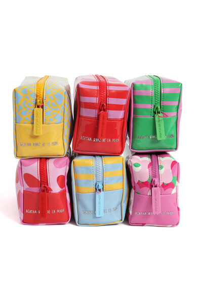 Agatha ruiz de la prada NECESER CORAZONES ROJO/ROSA Rebajas baratas