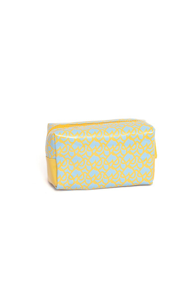 Agatha ruiz de la prada NECESER CORAZONES AZUL/AMARILLO