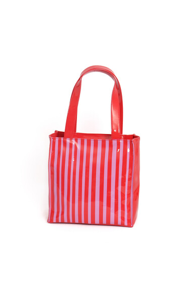 Agatha ruiz de la prada BOLSA RAYAS ROJO/FUCSIA PEQUEÑA Descuento