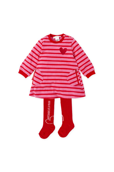 Agatha ruiz de la prada VESTIDO RAYAS ROJAS Solo queda un día