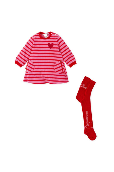 Agatha ruiz de la prada VESTIDO RAYAS ROJAS Solo queda un día